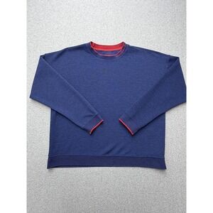 Vineyard Vines Sweatshirt Mens Large Blue Performance Crewneck Pullover Stretch